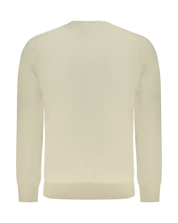 Beige Cotton Sweater
