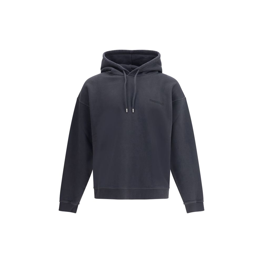 Black Cotton Sweatshirt