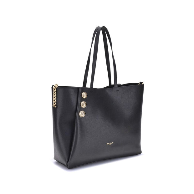 Black Calf Leather Bos Taurus Shoulder Bag