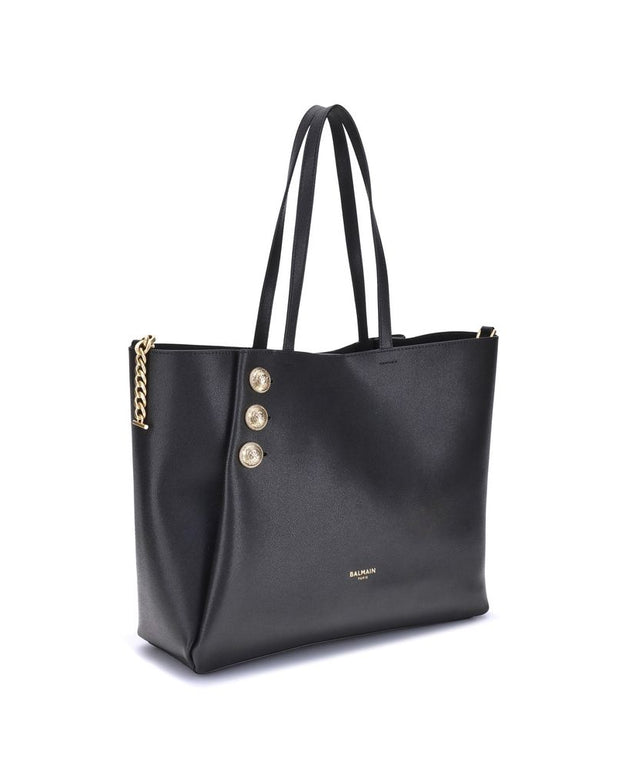 Black Calf Leather Bos Taurus Shoulder Bag