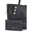 Black Calf Leather Bos Taurus Shoulder Bag