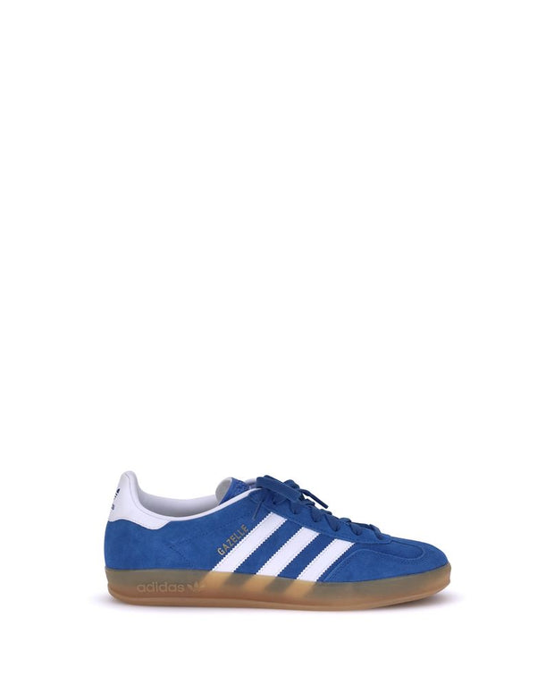 Blue Calf Leather Bos Taurus Sneakers