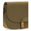 Green Leather Crossbody Bag