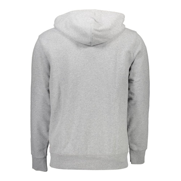 Gray Cotton Men Sweater