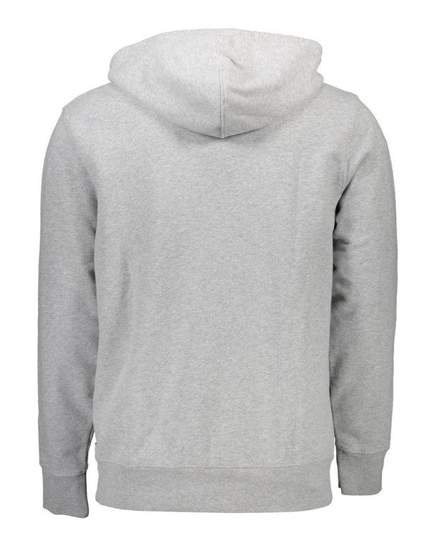Gray Cotton Men Sweater