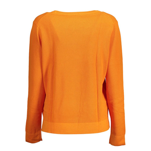 Orange Cotton Sweater