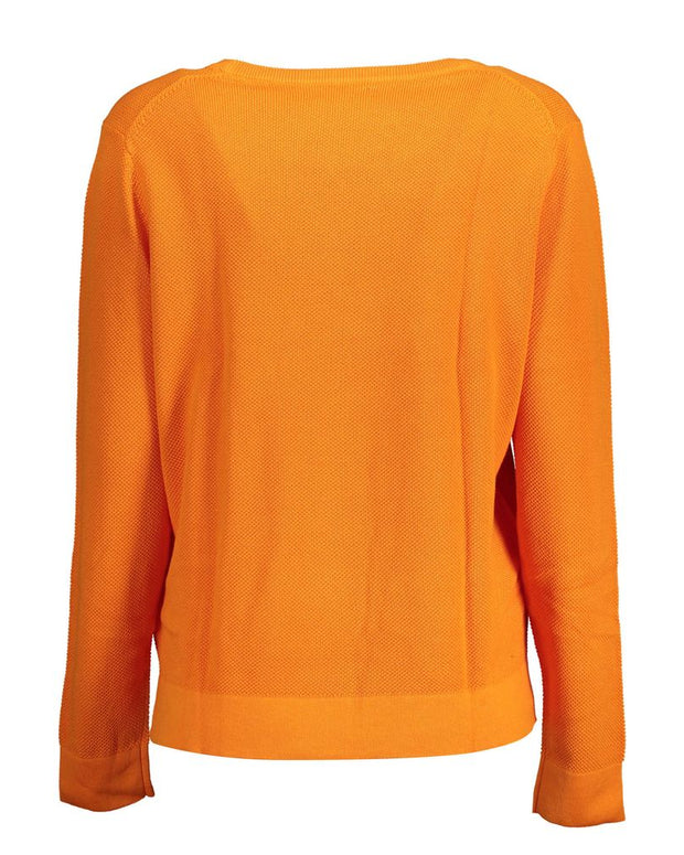 Orange Cotton Sweater
