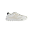 White Polyester Sneaker