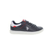 Blue Polyester Sneaker
