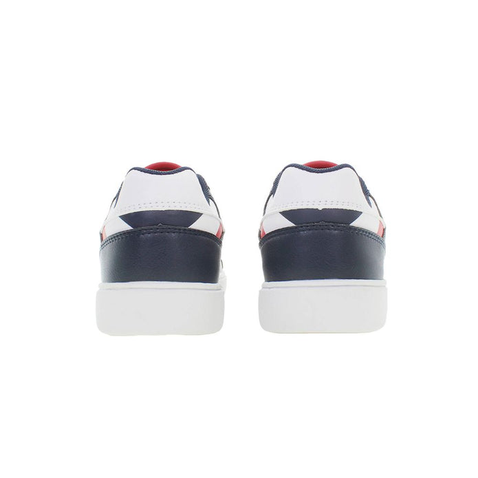 Blue Polyester Sneaker