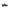 Blue Polyester Sneaker