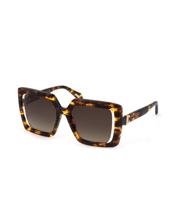Brown Plastic Sunglasses