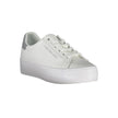 White Polyester Sneaker