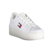 White Polyester Sneaker
