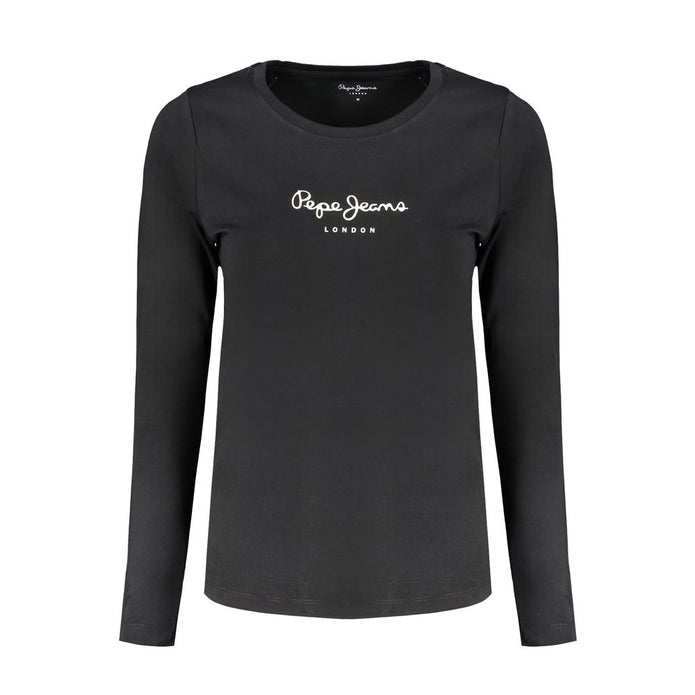 Black Cotton Tops & T-Shirt