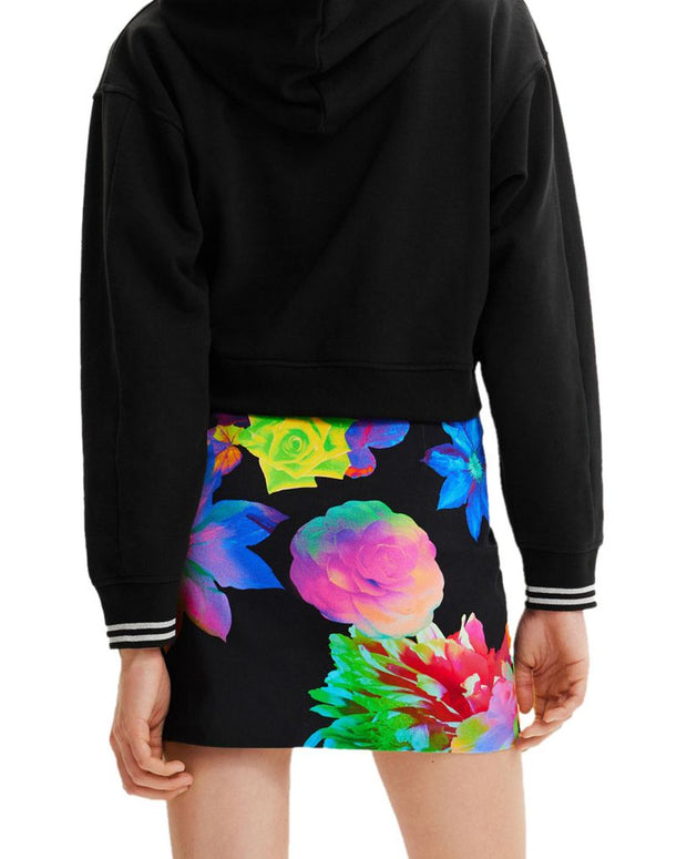 Black Cotton Skirt