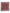 Red Floral Cotton Square Foulard Scarf