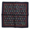Multicolor Medals Square Foulard Scarf