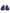 Blue Velvet DG Logo Loafers Formal Shoes