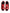 Red Black Leather Ankle Strap Sandals Shoes