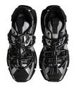 Multicolor Panelled Space Sneakers Shoes