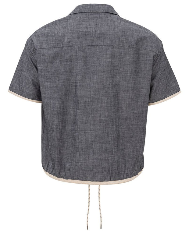 Blue Cotton Shirt