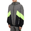 Multicolor Nylon Men Jacket