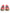 Pink Canvas Crystal Embellished Slip On Shoes