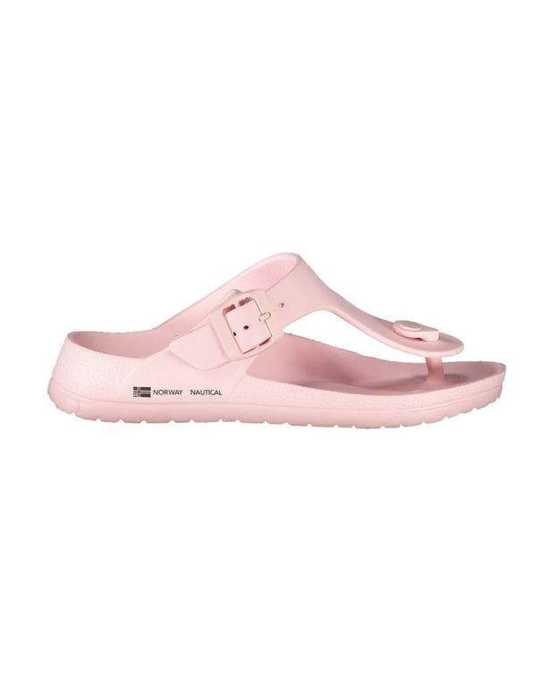Pink Plastic Women Sandal