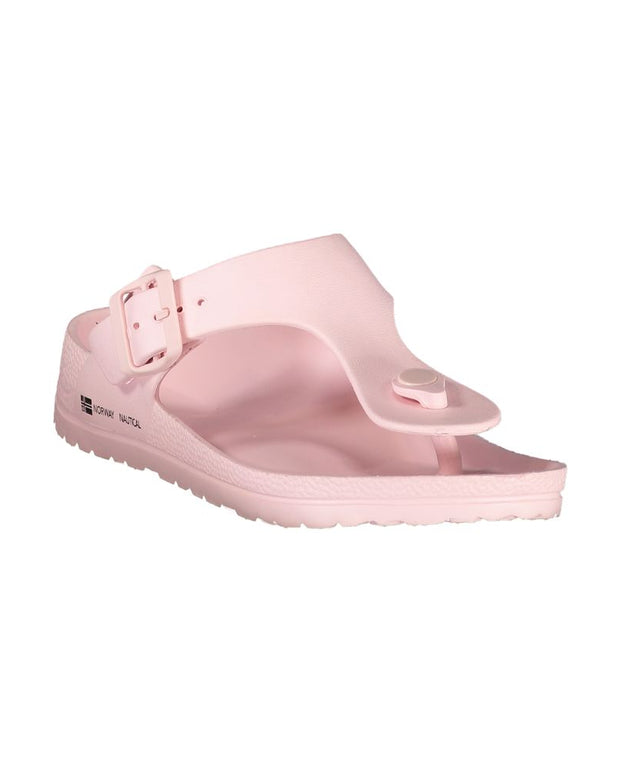 Pink Plastic Women Sandal