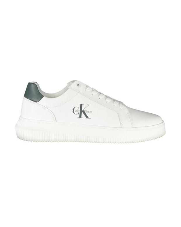 White Leather Men Sneaker