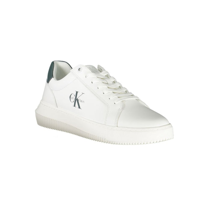 White Leather Men Sneaker