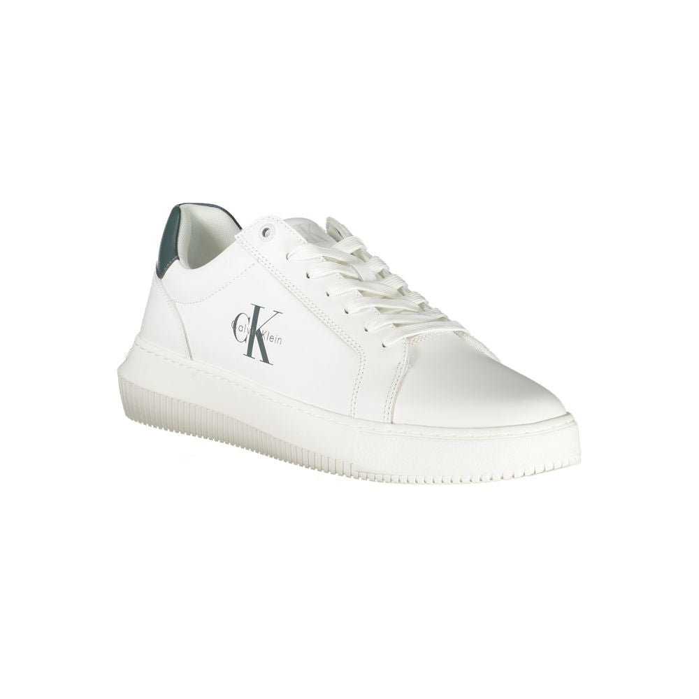 White Leather Men Sneaker