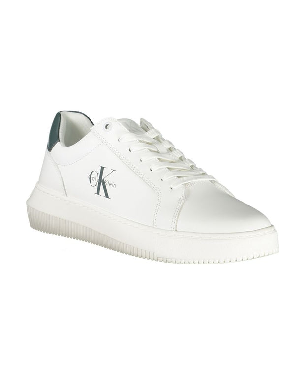 White Leather Men Sneaker