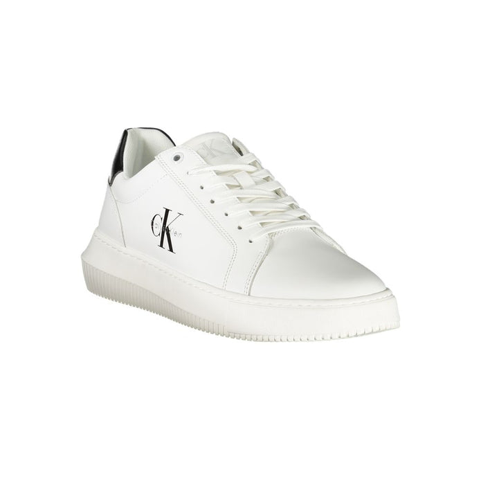 White Leather Men Sneaker