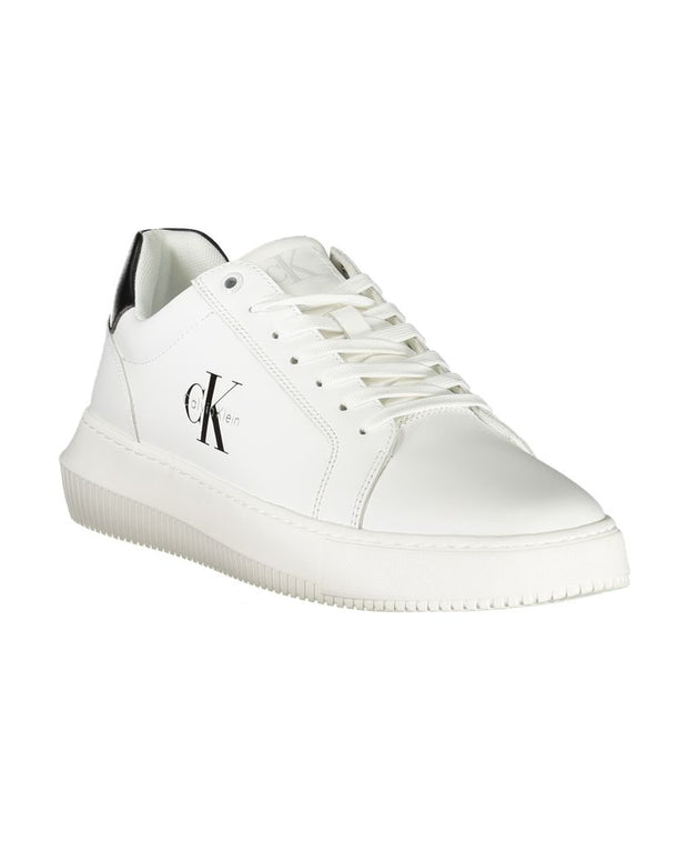 White Leather Men Sneaker