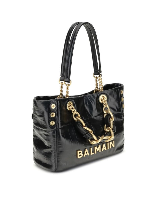 Black Calf Leather Bos Taurus Shoulder Bag