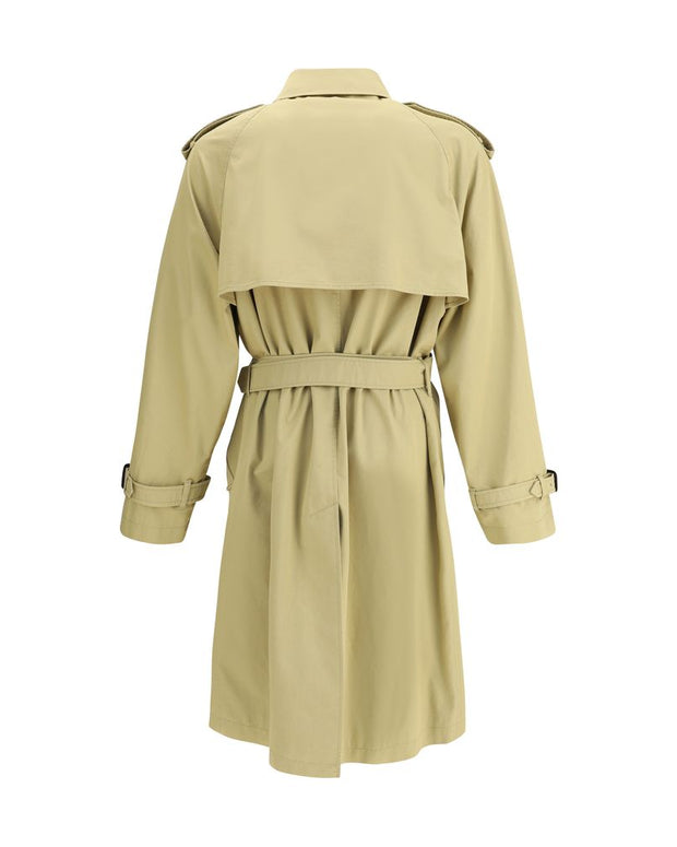 Medium cotton gabardine Trench Coat