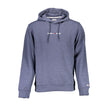 Blue Cotton Men Sweater