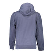 Blue Cotton Men Sweater