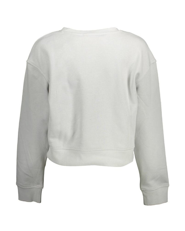 Gray Cotton Women Sweater