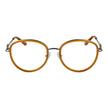 Orange Metal Glasses (Frames)