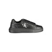 Black Polyester Sneaker
