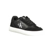 Black Polyester Sneaker