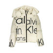 Beige Polyester Jackets & Coat