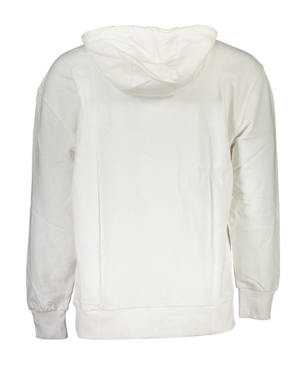 White Cotton Men Sweater