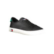 Black Polyester Sneaker