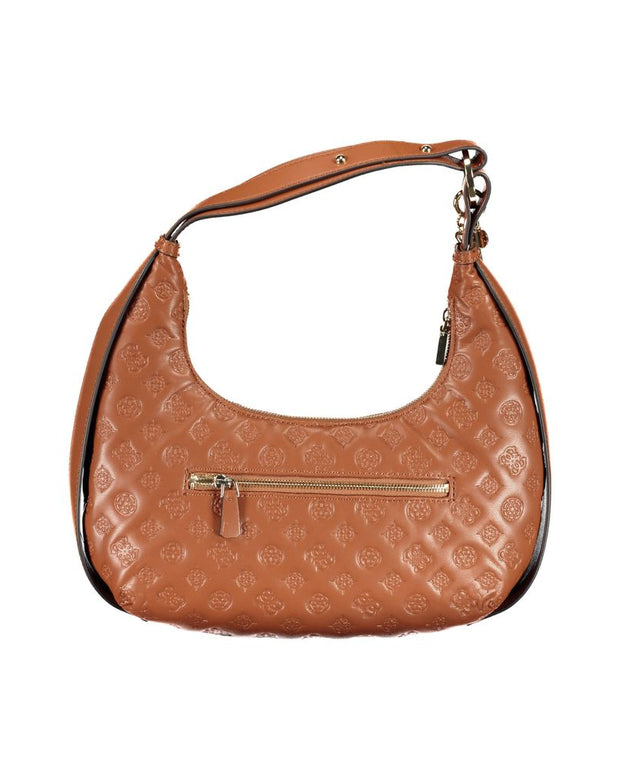 Brown Polyethylene Handbag