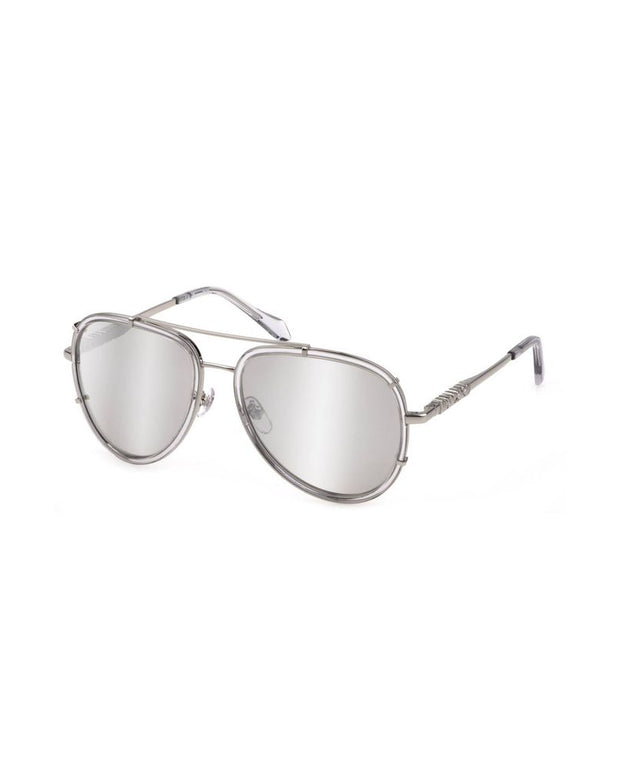 Gray Metal Sunglasses