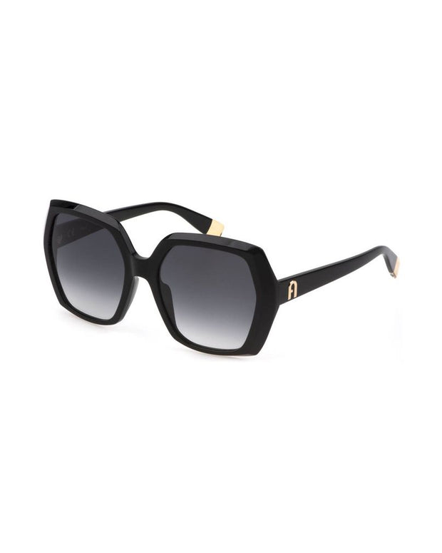 Black Acetate Women's Sunglass